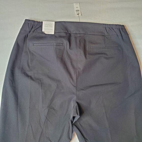 Talbots Women's Size 18W NWT Chatham Ankle Pants Slim Leg Black - Picture 6 of 9